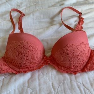 Aerie pink lace bra, never worn